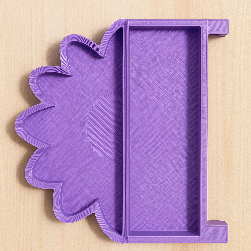 bandejita floral apilable