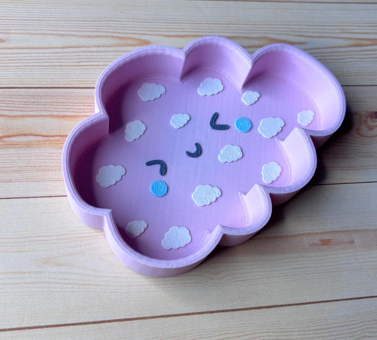 Bandejita Nube Rosada