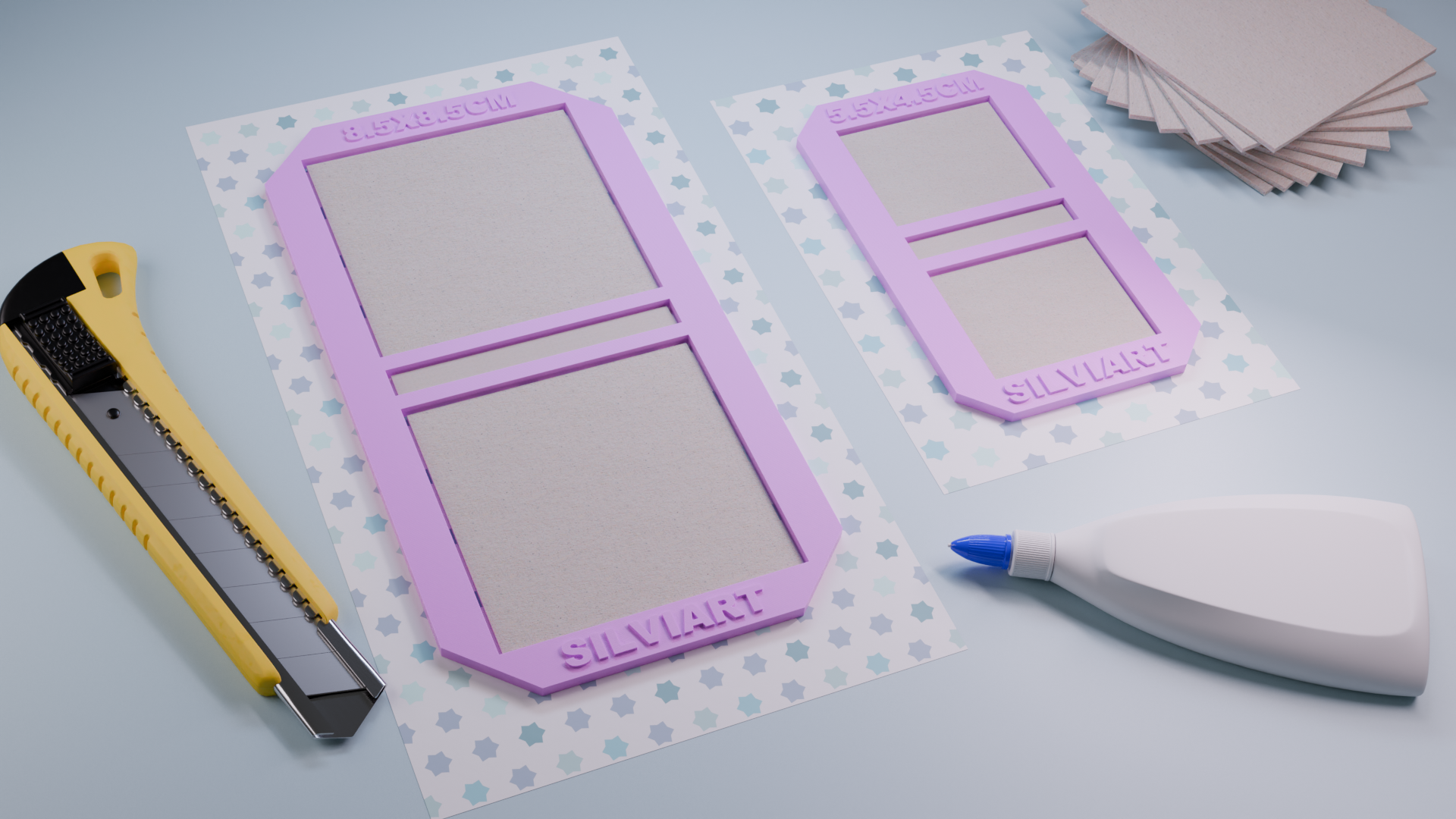 Set de Guia para Post | Herramienta de Scrapbooking