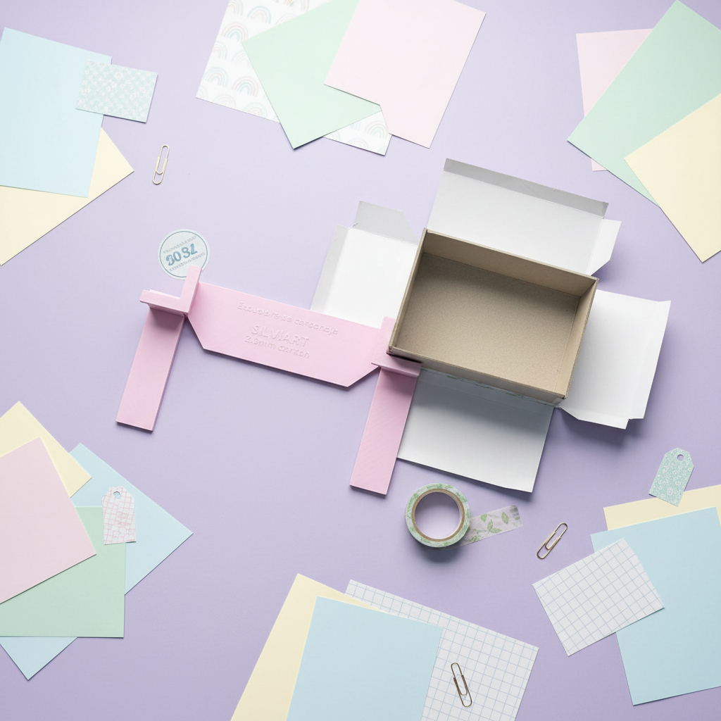 Escuadra para cartonaje