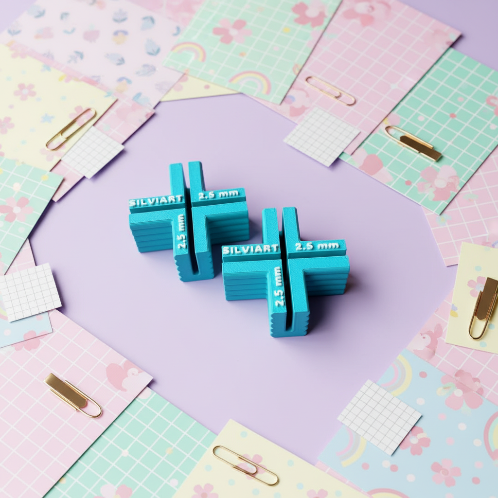 Esquinero para divisiones en cartonaje de 2.5 mm