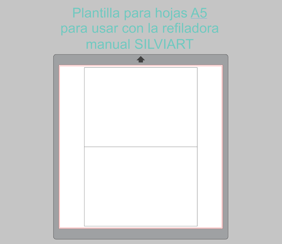 Plantilla para Hojas A5 Silviart- Gratis