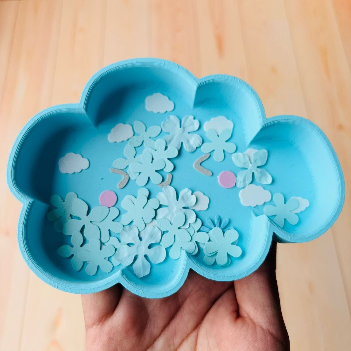 Bandejitas para sparkles de nube