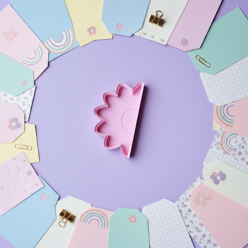 Bandejitas floral apilable